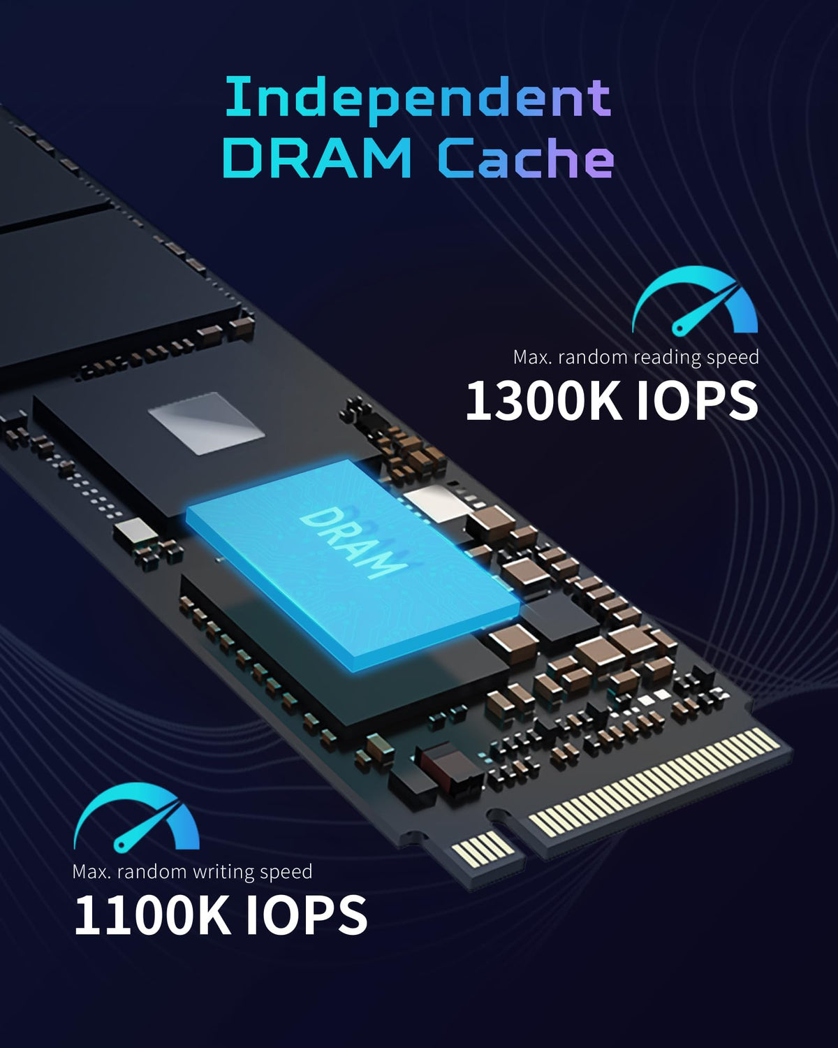 1TB NVMe PCIe Gen4×4 M.2 Internal SSD O83466