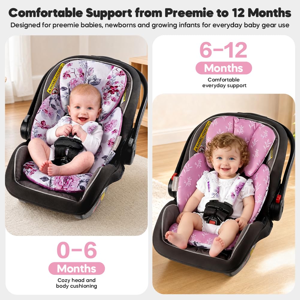 Infant Car Seat Insert 2-in-1 Reversible O2899