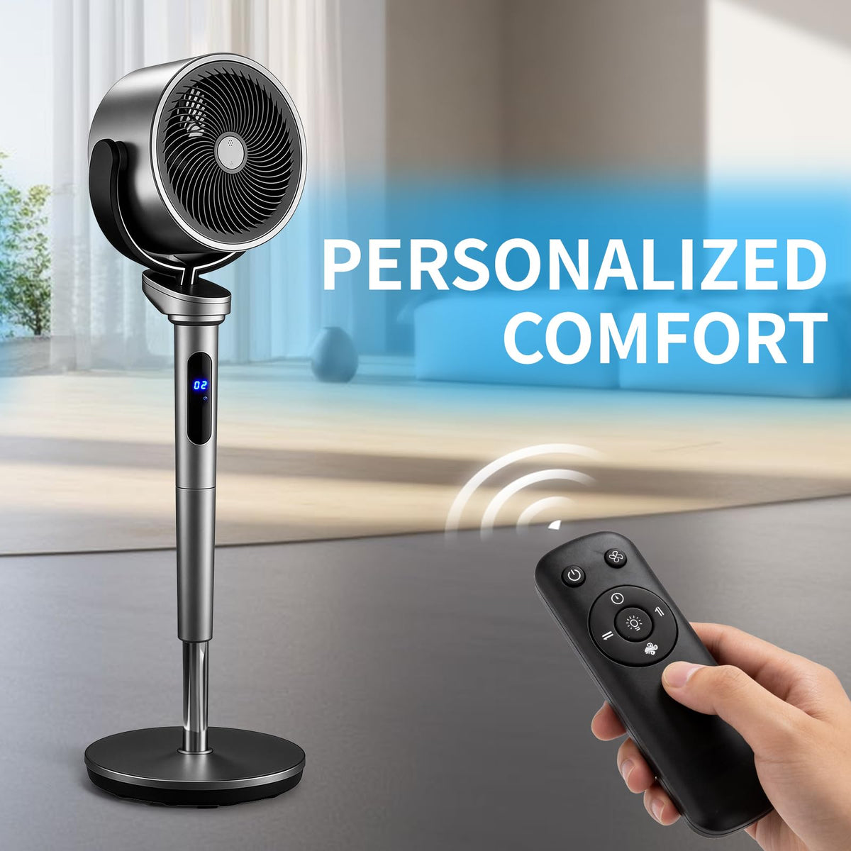 40 Inch Oscillating Pedestal Air Circulator Fan M687