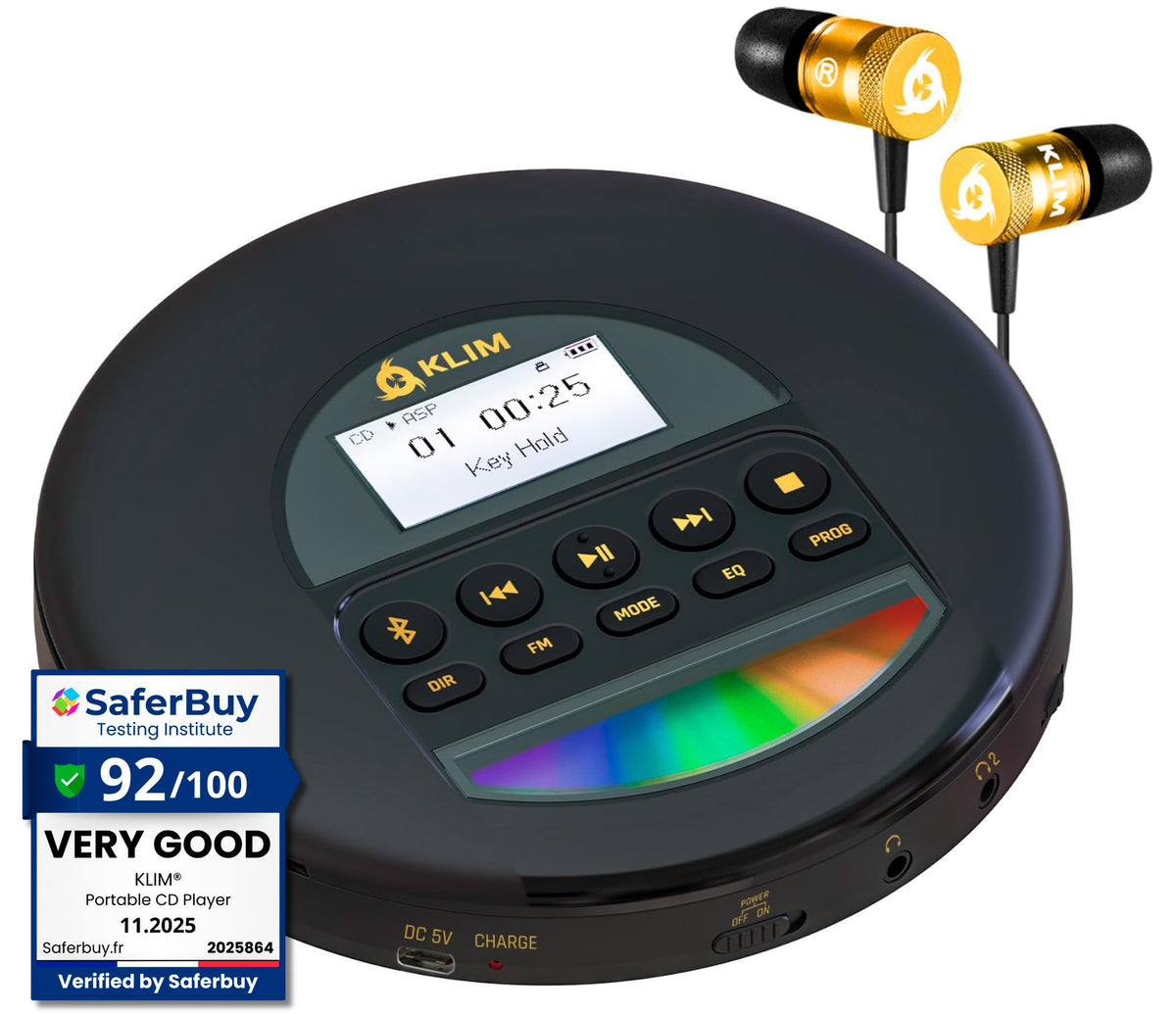 Portable CD Player with Headphones V87993