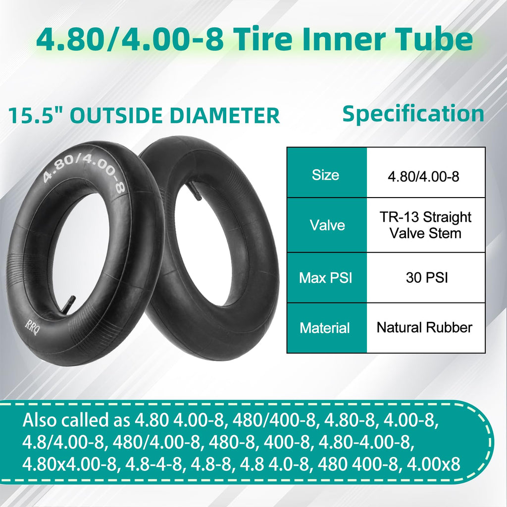 4.80/4.00-8 Tire Inner Tube 2 Pack P7614