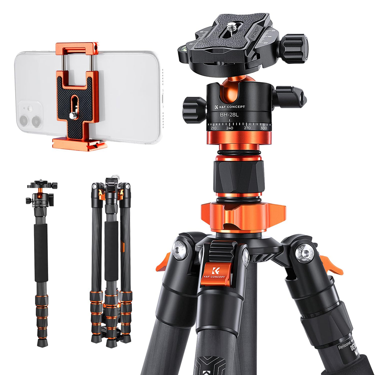 Carbon Fiber Camera Tripod M285
