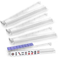 4-Piece Acrylic Mahjong Rack Set with Pushers H5987