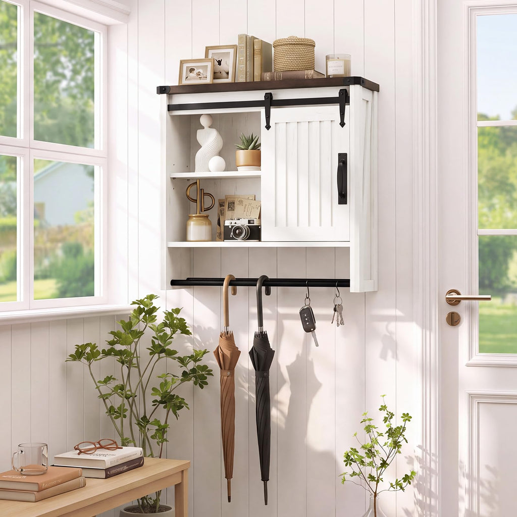 Bathroom Wall Cabinet with Sliding Door C572936