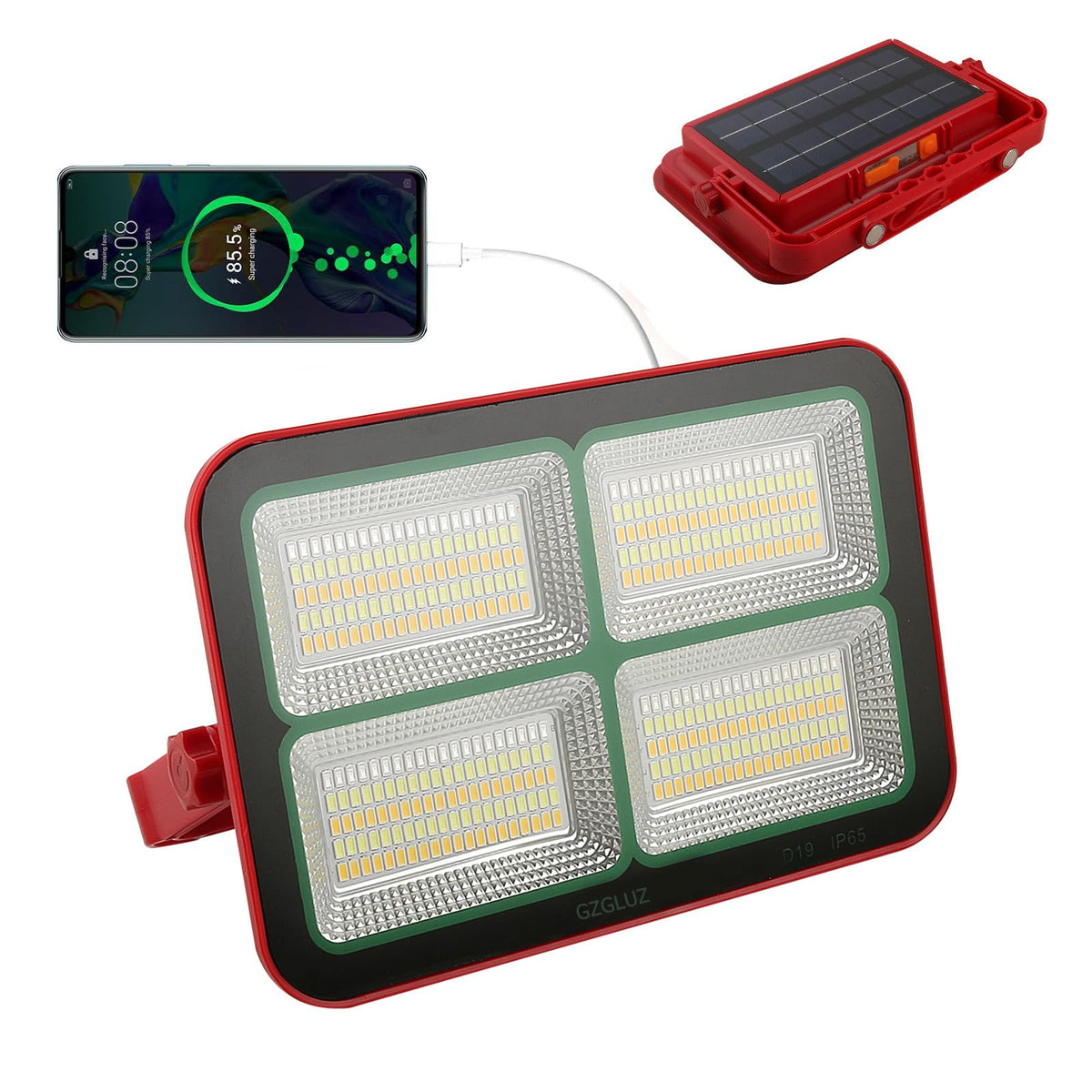 Portable Rechargeable Magnetic Work Light 16500mAh 200W 15000LM IP69 W75865