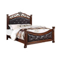 California King Button Tufted Upholstered Bed Z883