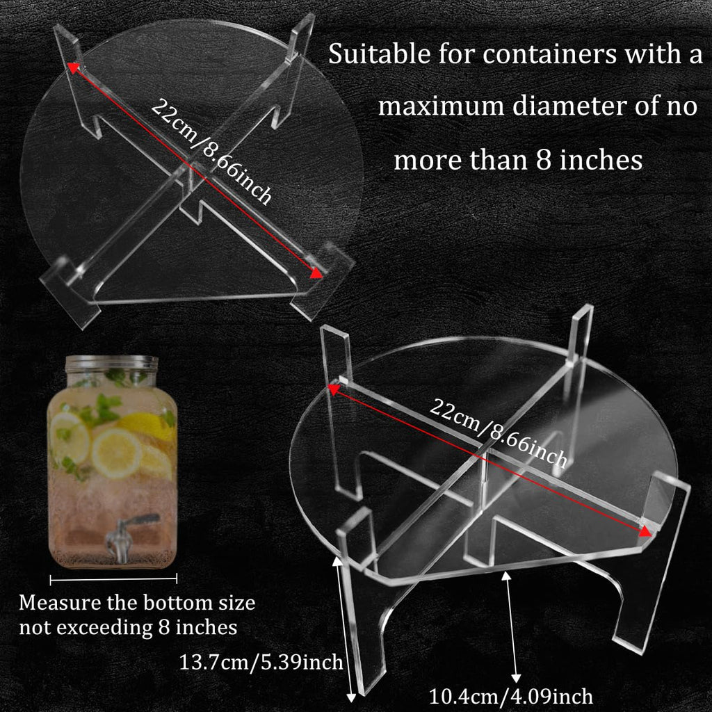 Acrylic Beverage Dispenser Stand B971487