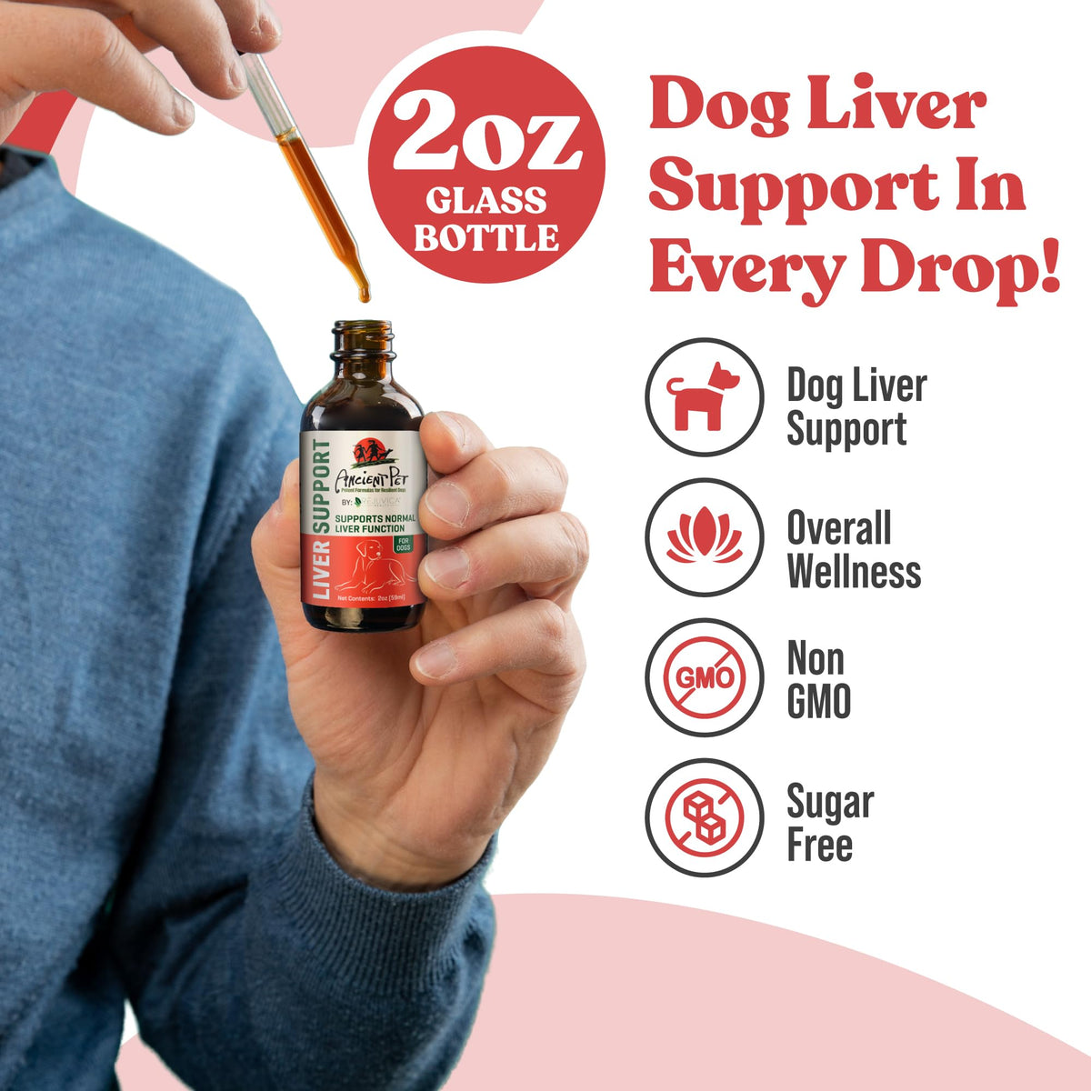 Milk Thistle & Dandelion Pet Liver Support Supplement D696
