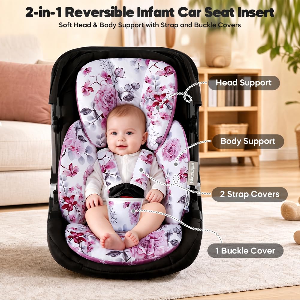 Infant Car Seat Insert 2-in-1 Reversible O2899