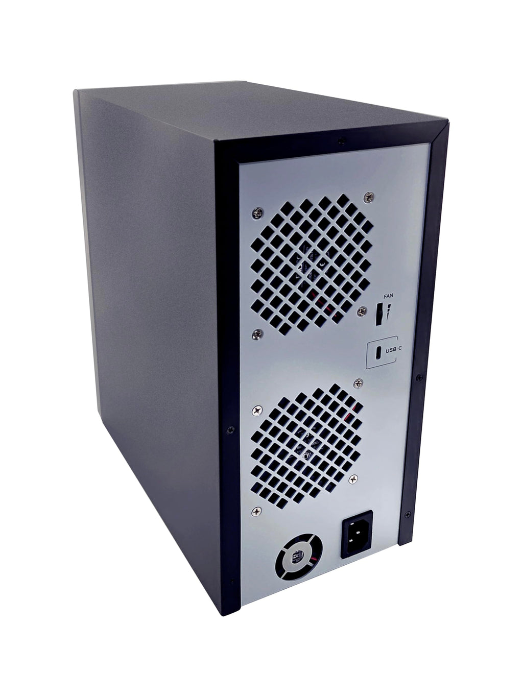 USB 4.0 40Gbps Type-C 8 Bay 2.5 Inch and 3.5 Inch SATA Hard Drive Enclosure L5118
