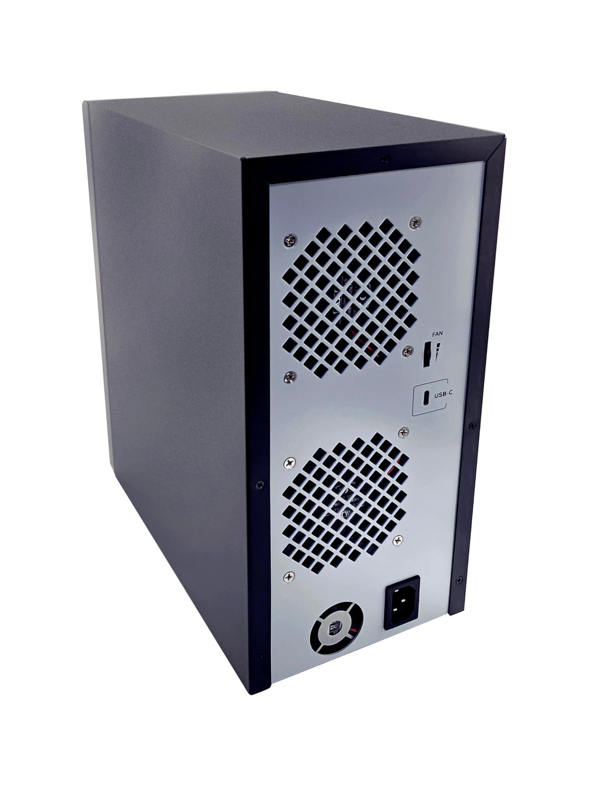 USB 4.0 40Gbps Type-C 8 Bay 2.5 Inch and 3.5 Inch SATA Hard Drive Enclosure L5118