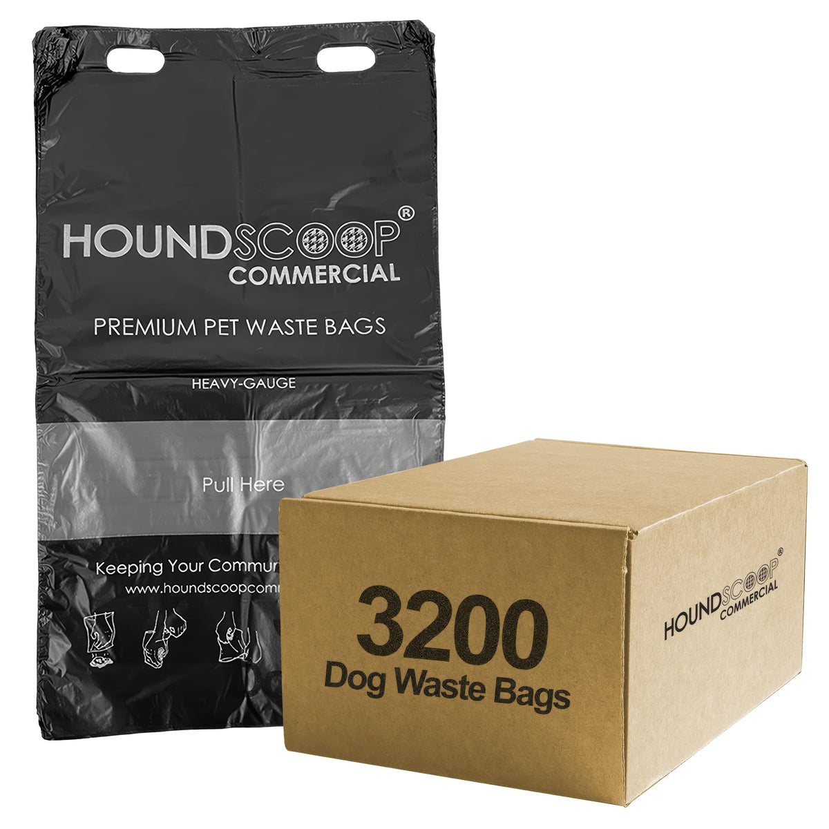 XL Pull-Strap Header Pet Waste Bags H436822