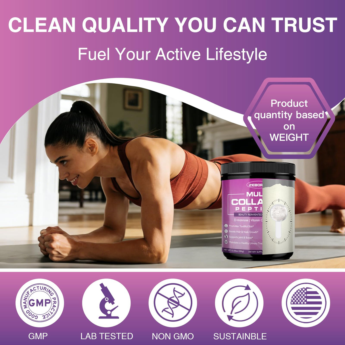 Unflavored Multi Collagen Peptides N1550