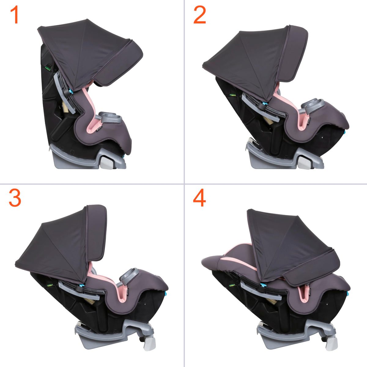4-in-1 Convertible Car Seat P9741