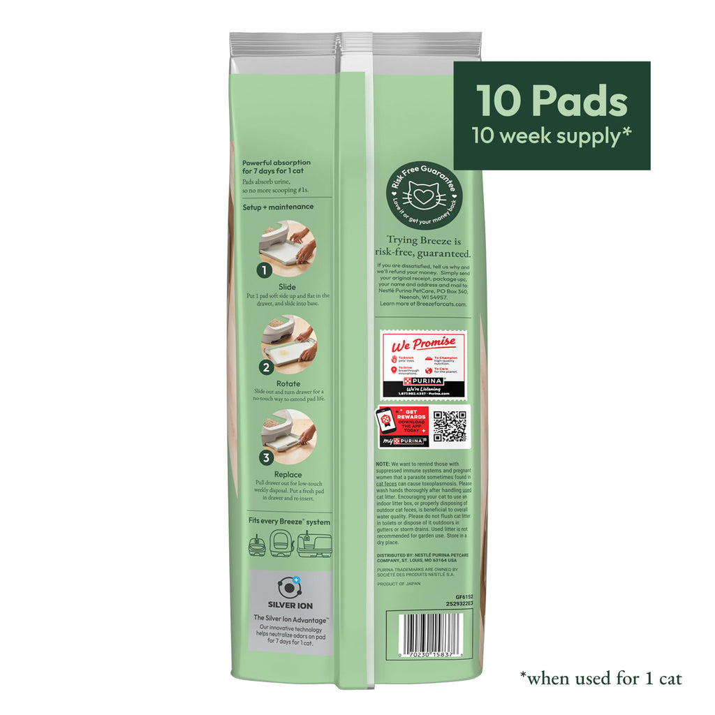Cat Litter Pad Refills 10 ct B187892