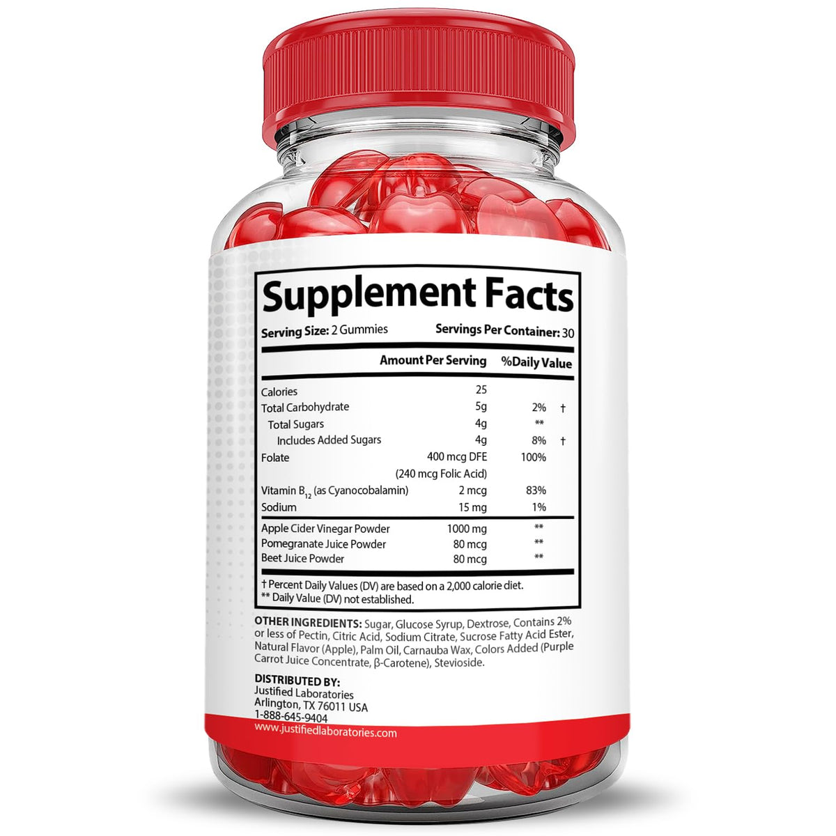 Vital Pump XL Performance Gummies 1000MG Beet Juice B12 Vegan Non GMO 120 Gummys M3624