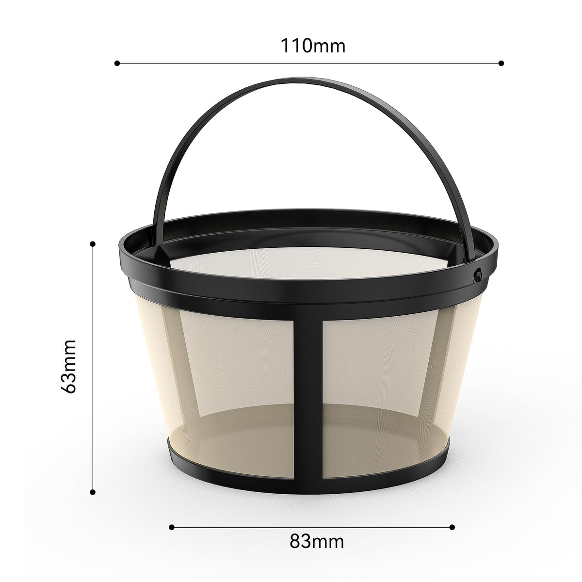 2 Pack Reusable Coffee Filters A2300