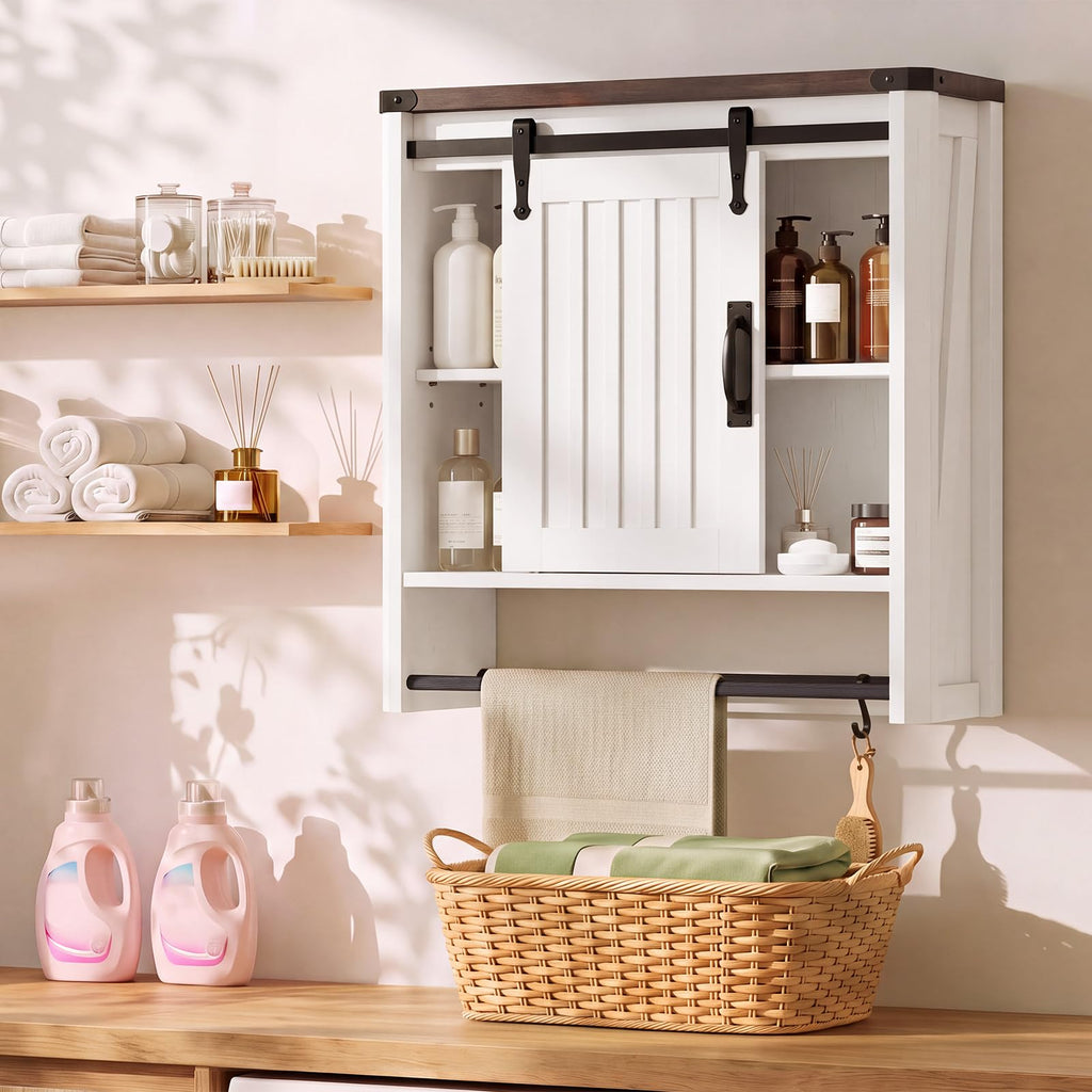 Bathroom Wall Cabinet with Sliding Door C572936