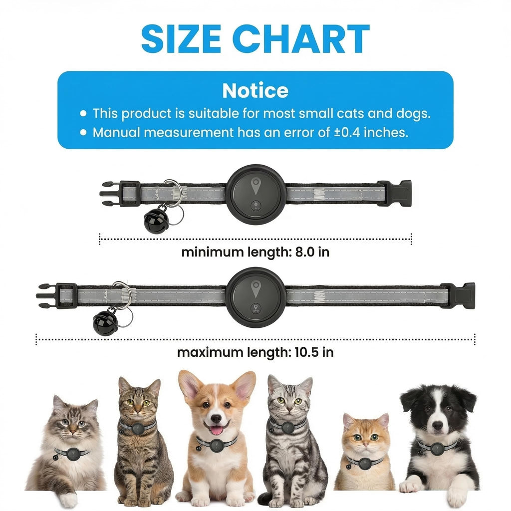GPS Pet Tracker for Dogs & Cats H5521