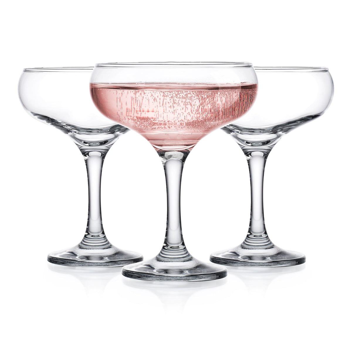 9.5 oz Coupe Cocktail Glasses Set 6 Pcs V39082