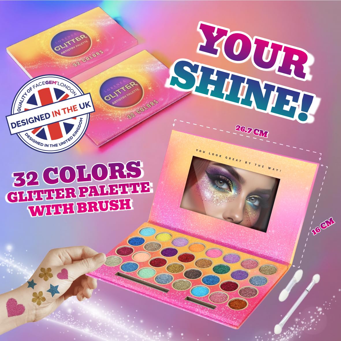 Glitter Eyeshadow Palette G46404
