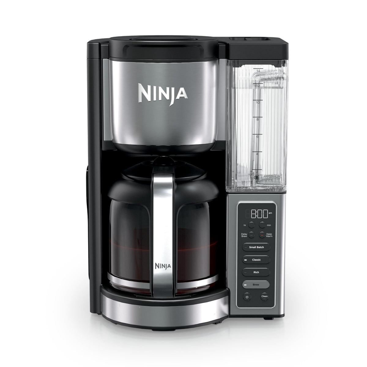 14 Cup Glass Carafe Stainless Steel Coffee Maker L37251