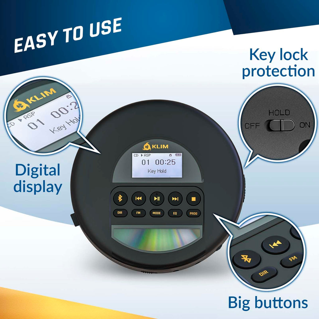 Portable CD Player with Headphones V87993