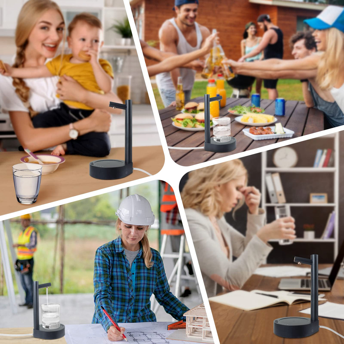 Portable Electric Water Bottle Dispenser T88486