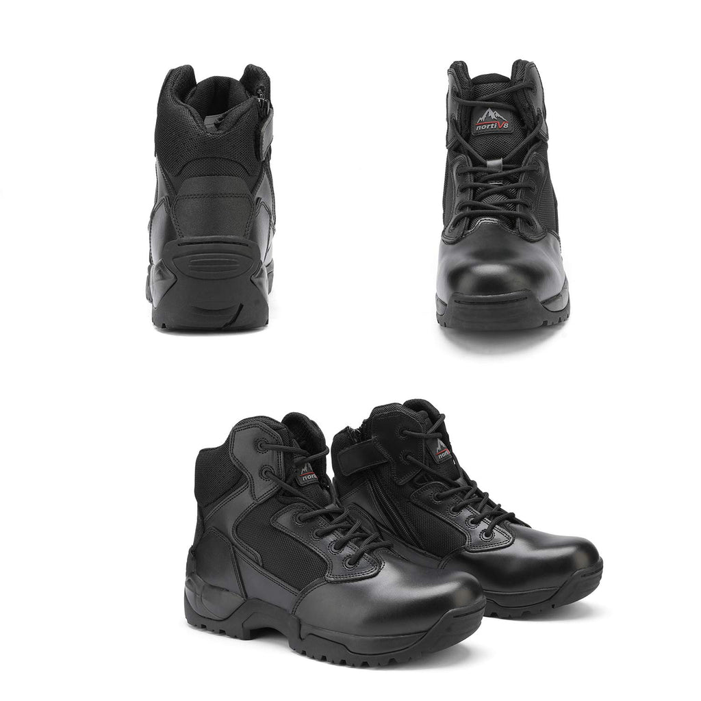 Mens Side Zip Work Boots B588
