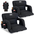 25in 2Pack Extra Thick Stadium Seat with Back Support X866807