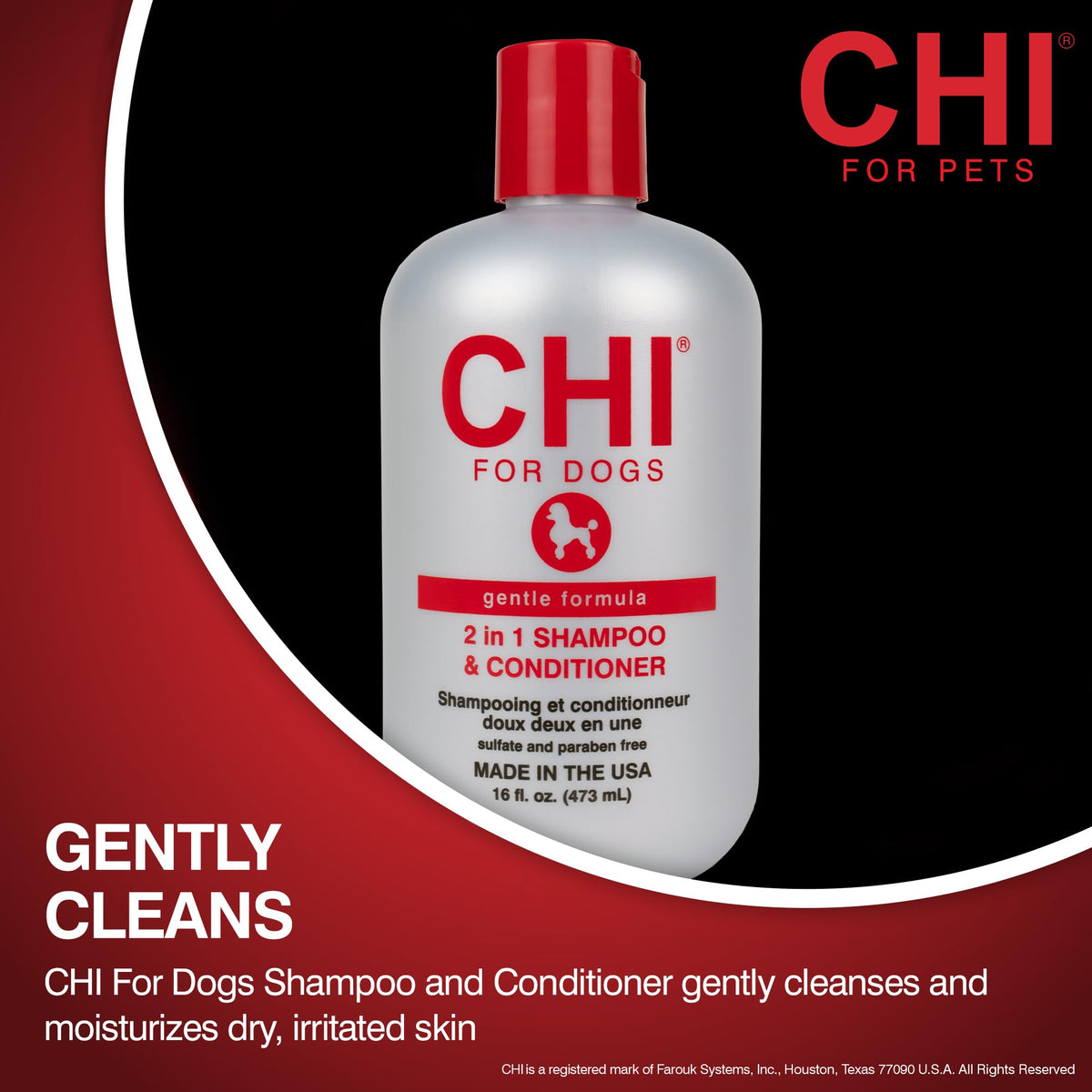 2-in-1 Dog Shampoo and Conditioner 16 Fl Oz J715397