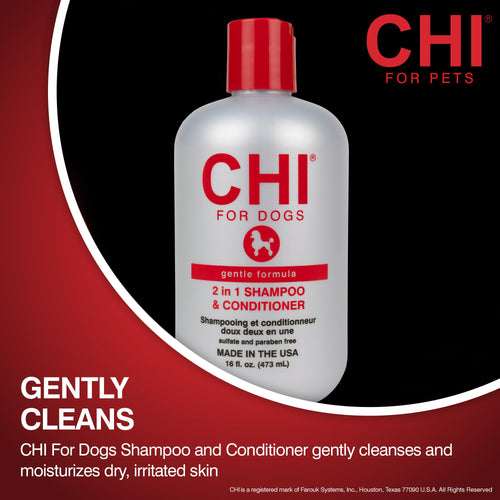 2-in-1 Dog Shampoo and Conditioner 16 Fl Oz J715397