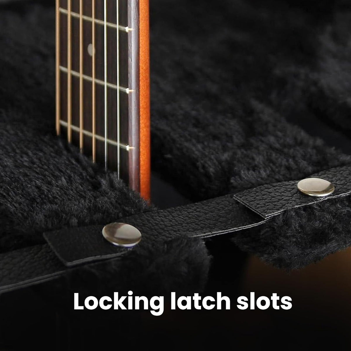 6 Guitar Stand Case Hardwood Plush S968