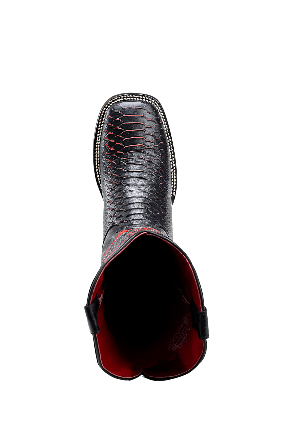 Men's Bi-tone Western Boot with Rubber Cap Y551