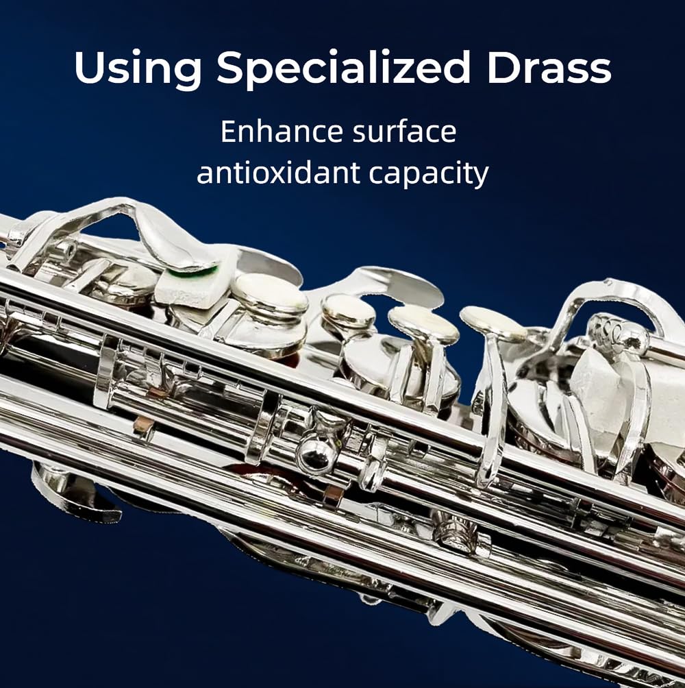 Alto Saxophone Starter Kit with Case & 10 Reeds W8203
