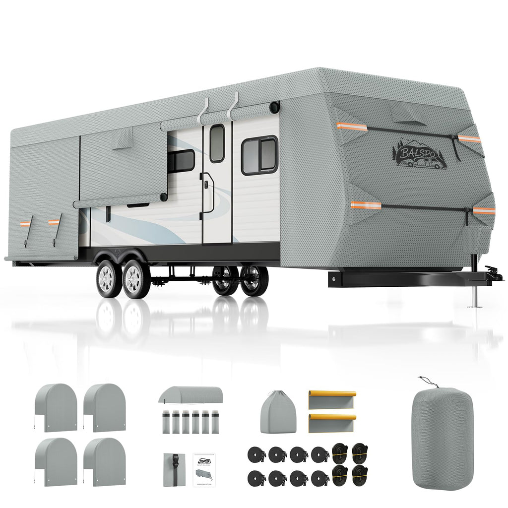 Heavy Duty Waterproof RV Cover 14-16ft P4034
