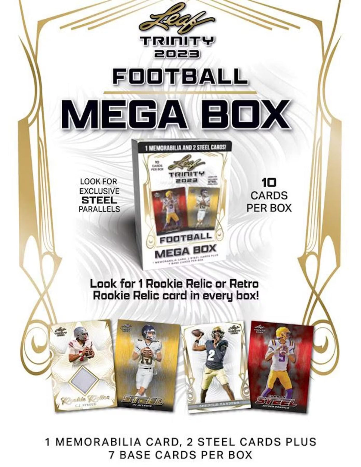 Football Trading Card Mega Box C472