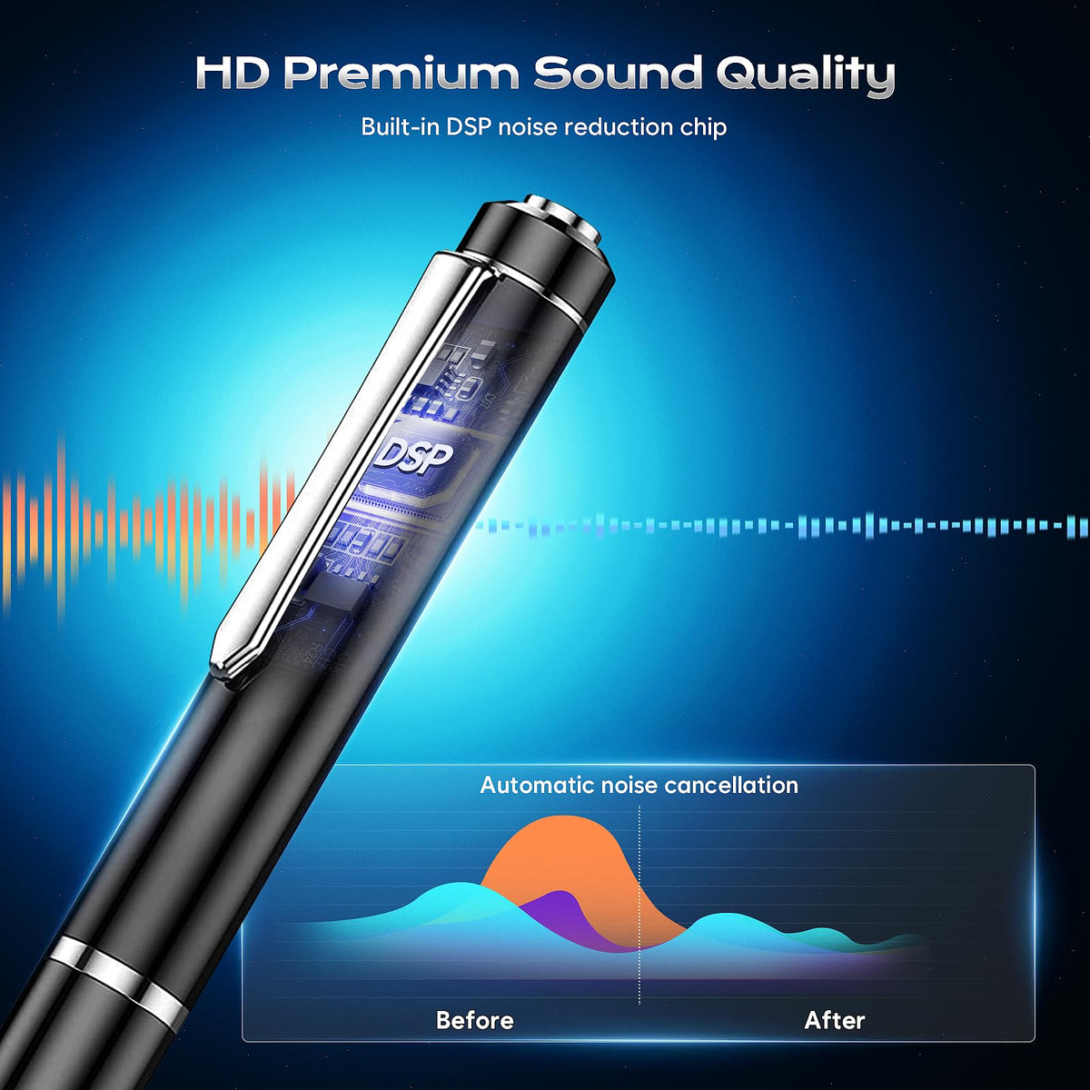 64GB Digital Voice Recorder Z397