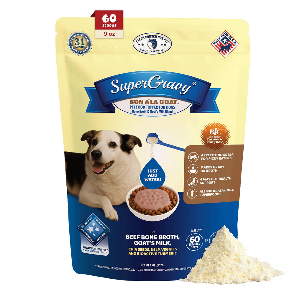 Goat Yogurt Cheese Blend Dog Food Topper 9 oz 60 Scoop L4756