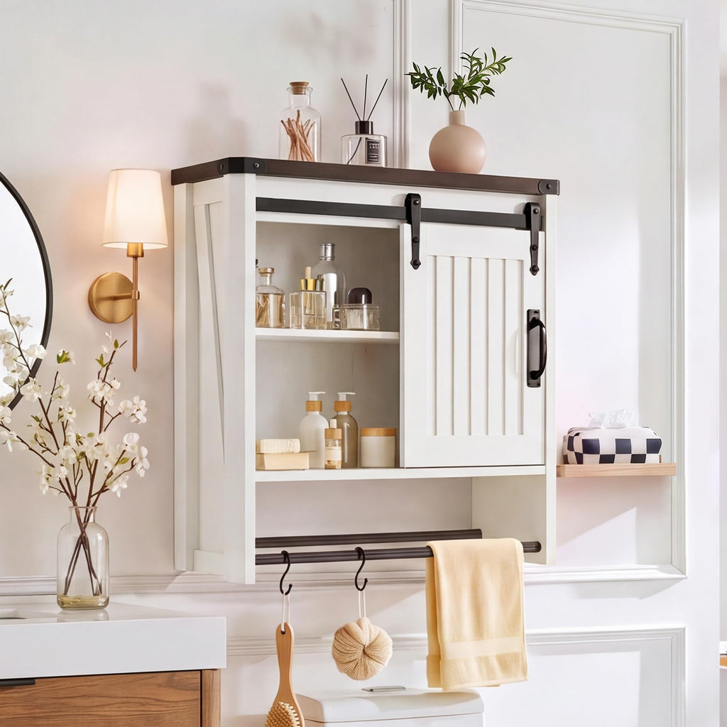 Bathroom Wall Cabinet with Sliding Door C572936