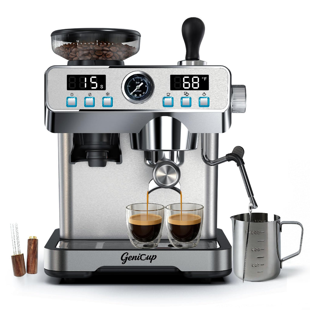 Espresso Machine with Grinder 20 Bar 68oz Water Tank F291002