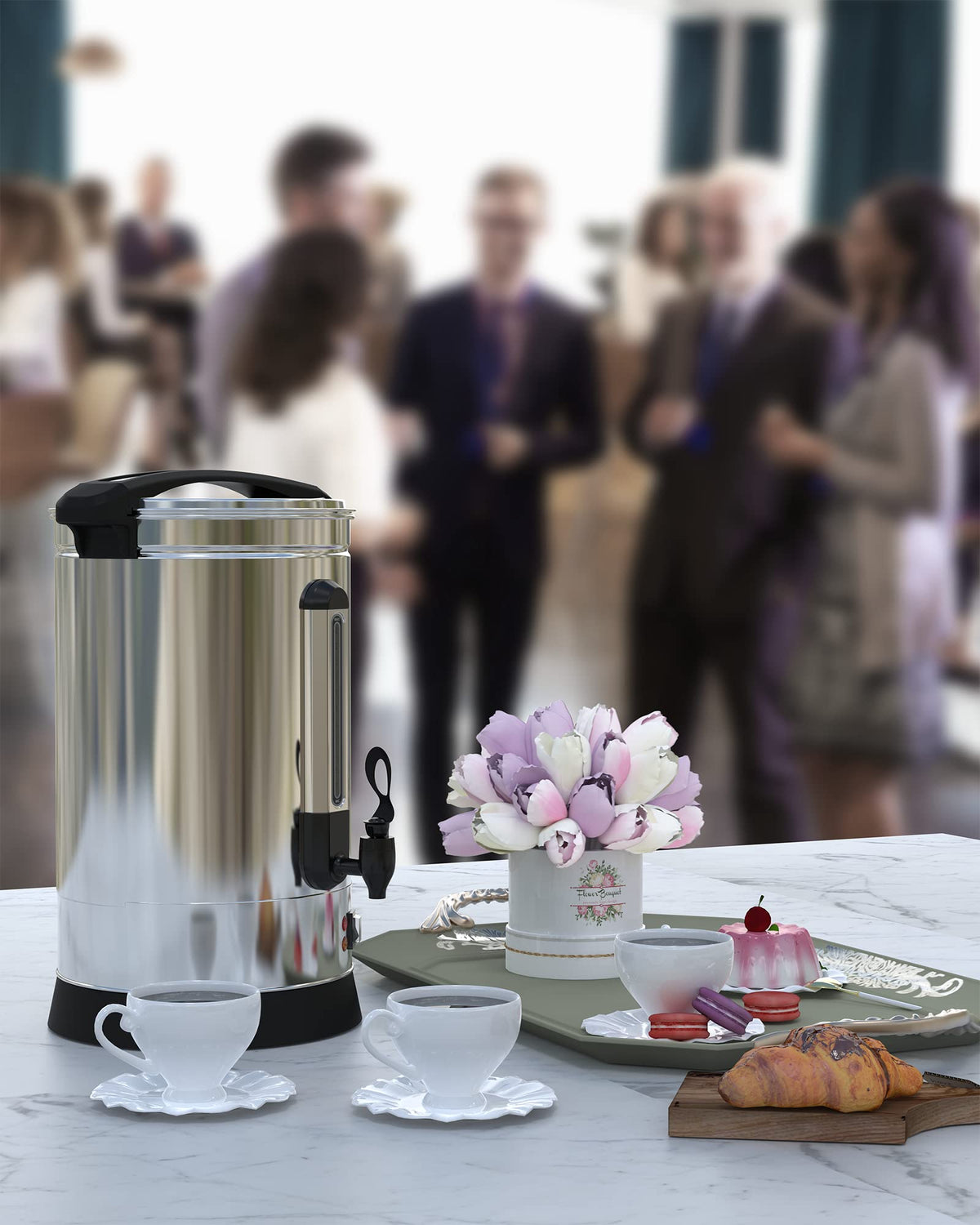 120 Cup Stainless Steel Electric Coffee Urn J835313