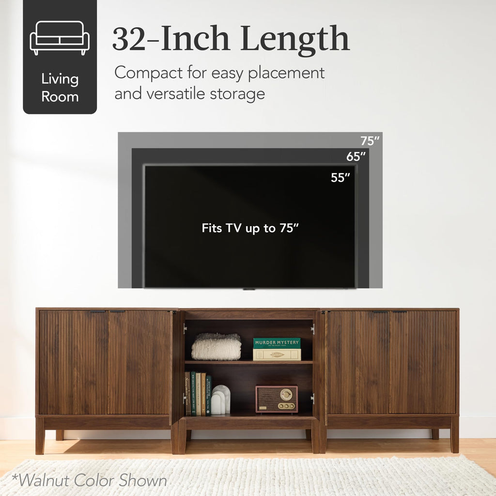 2-Door Storage Cabinet with Adjustable Shelves V7160