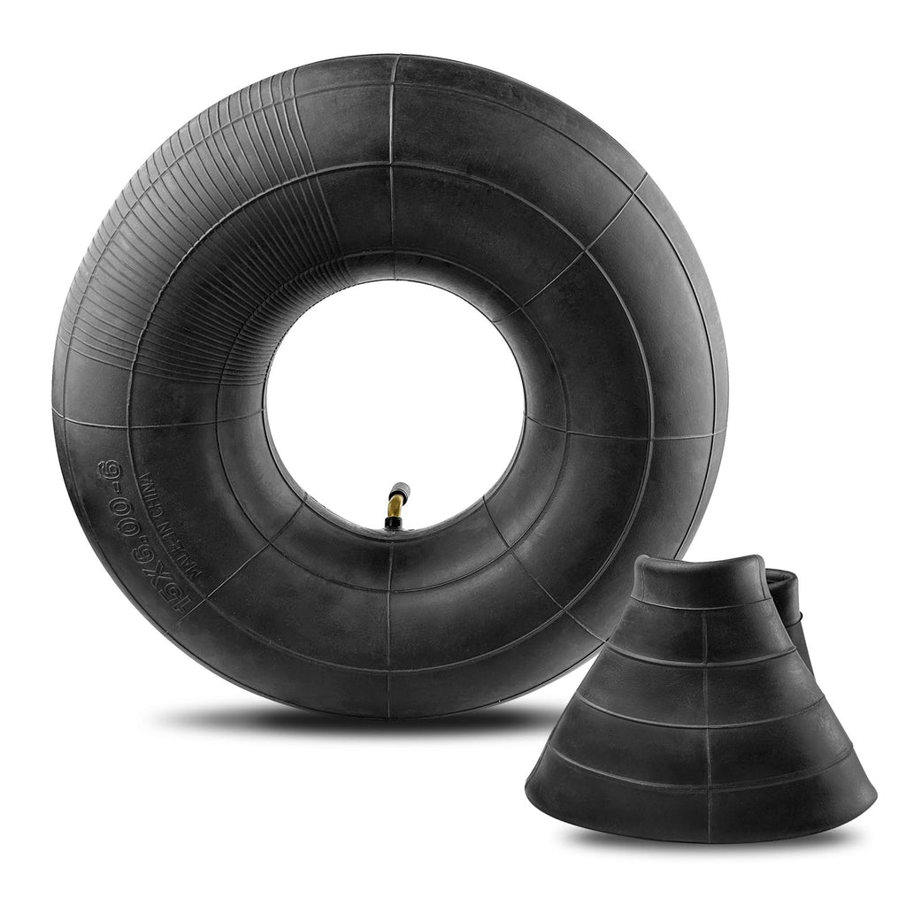 15x6.00-6" Inner Tube with TR87 Bent Valve Stem 2 Pack Y294