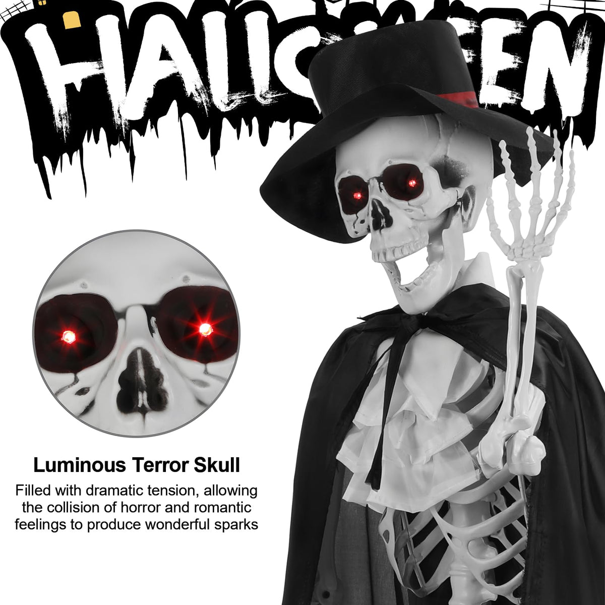 Life Size Skeleton J602618