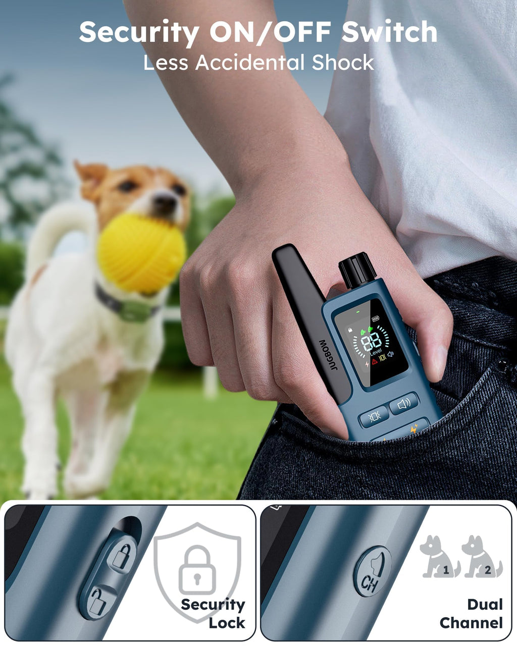 Dog Shock Collar with Remote K1109