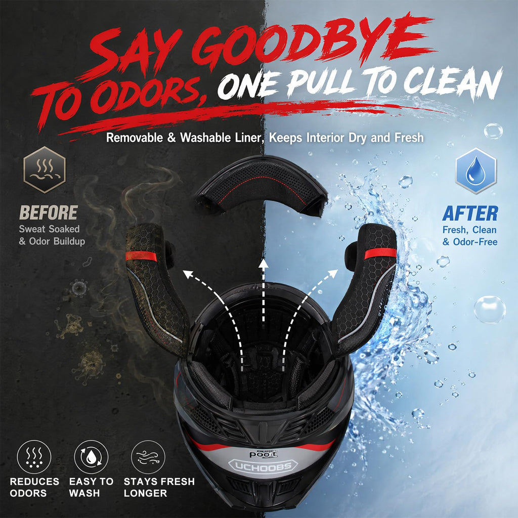 Heavy Duty Flip Up Modular Motorcycle Helmet I704653