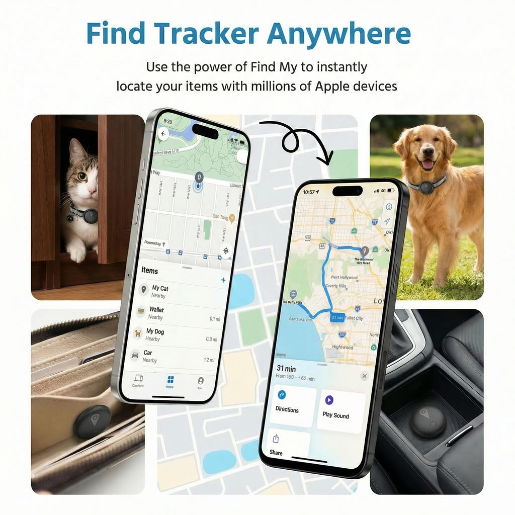 GPS Pet Tracker for Dogs & Cats H5521