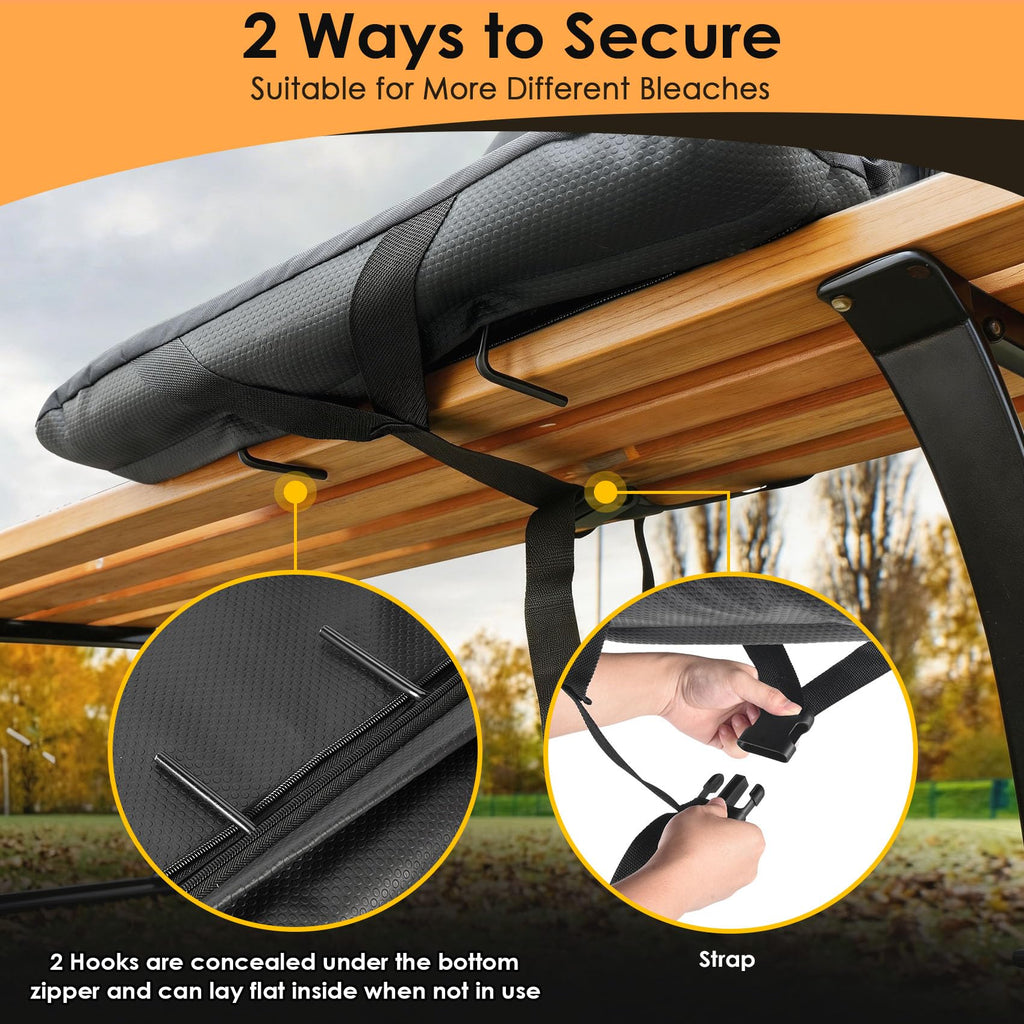 Heated Stadium Seats for Bleachers with Power Bank U4537