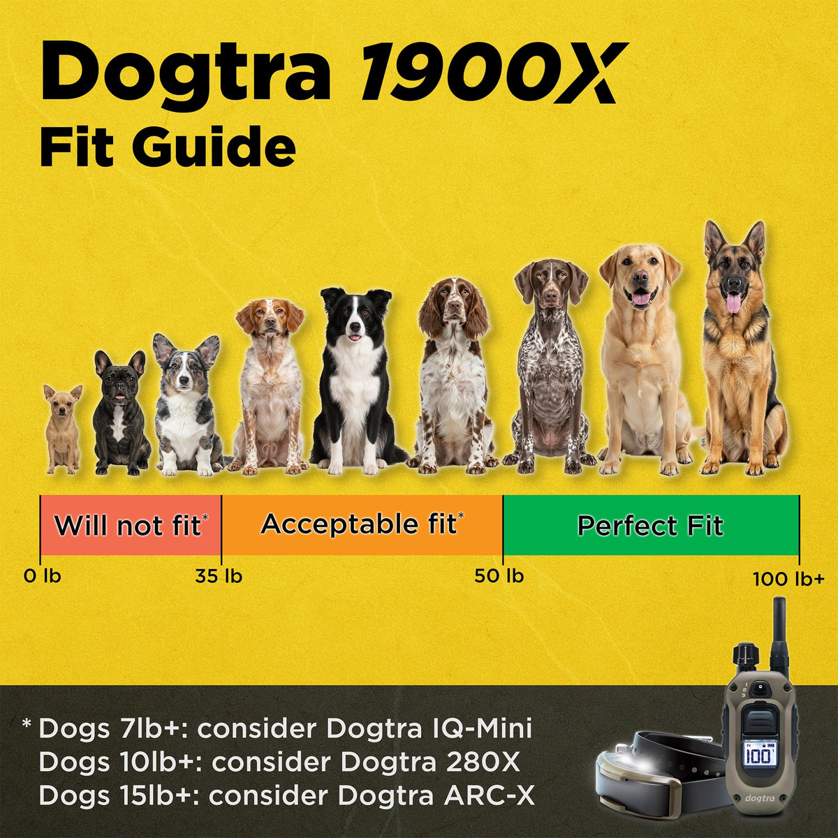 Waterproof Rechargeable Dog Training E-Collar C365